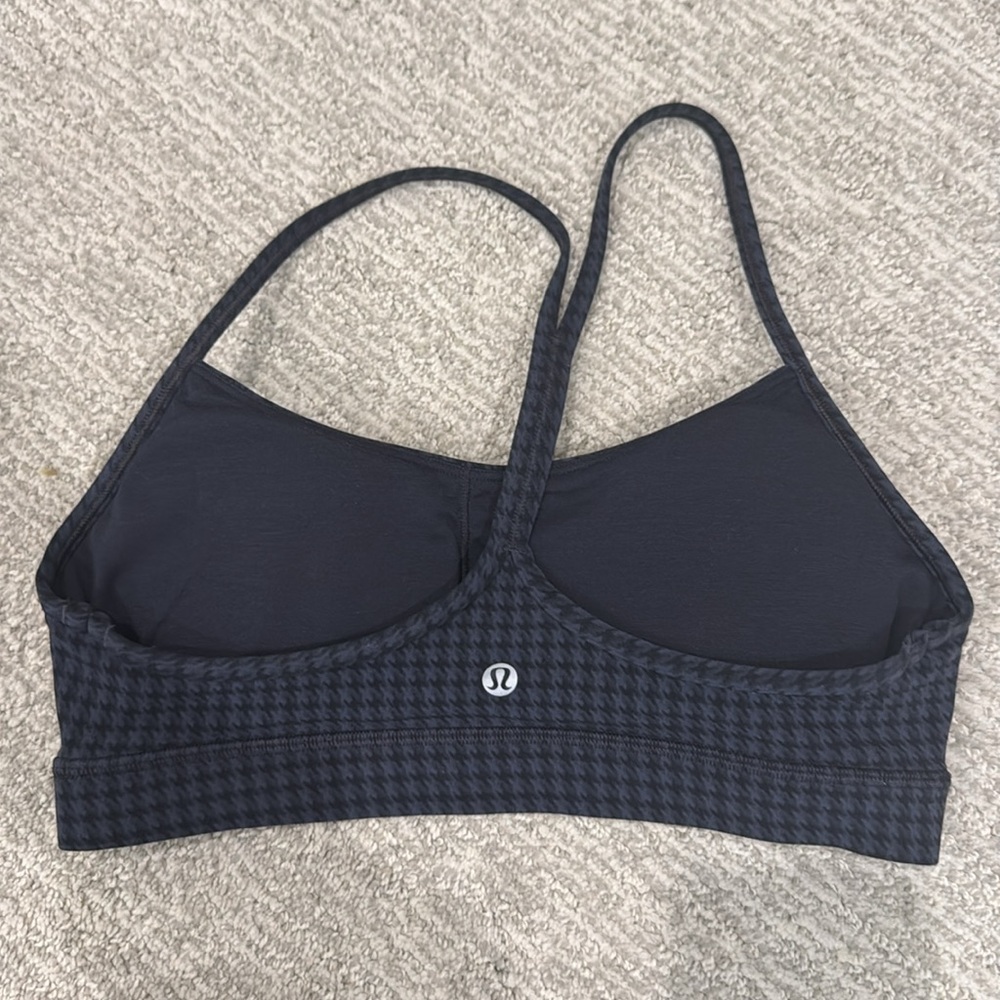 lululemon athletica Black Houndstooth Leggings & Sports Bra Set - Picture 3 of 4